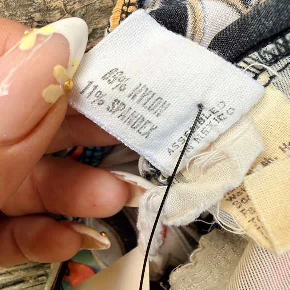 Vintage 1960s Pucci style Perfection Fit by Roxanne One Piece Swimsuit - Picture 11 of 11